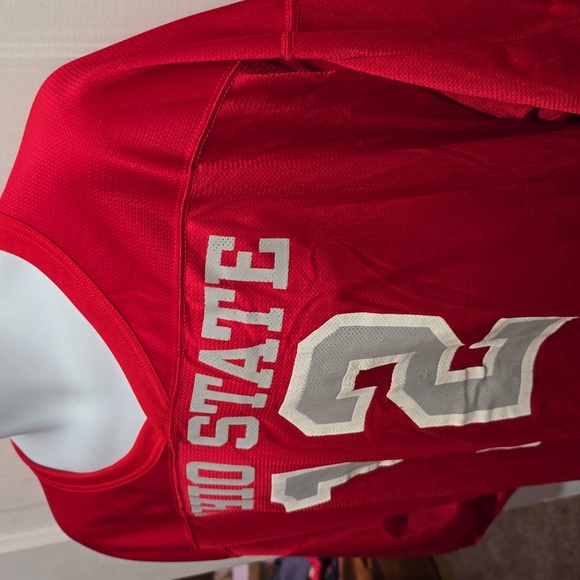 VTG Bike OHIO STATE BUCKEYES #12 Football Jersey Adult XL - Picture 2 of 6